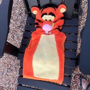 Disney Winnie the Pooh Tigger Costume in Orange and Cream